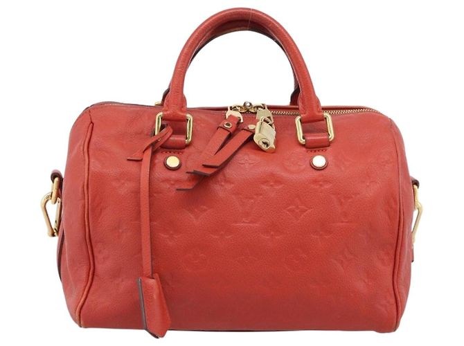 LOUIS VUITTON Monogram Empreinte Speedy Bandouliere 25 Orian M40758 Auth ep15301 - vista 2