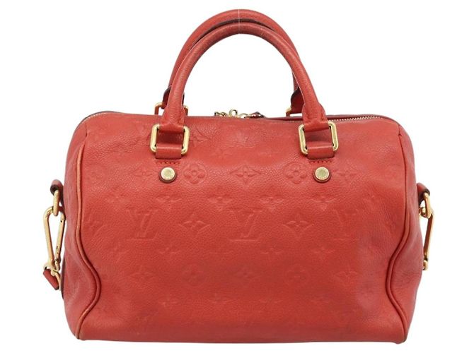 LOUIS VUITTON Monogram Empreinte Speedy Bandouliere 25 Orian M40758 Auth ep15301 - vista 3