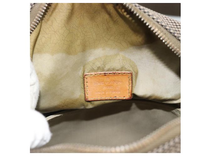 LOUIS VUITTON Borsa a tracolla Damier Geant Sitadan NM Tail M93224 LV Auth BA14091 Marrone - vista 15