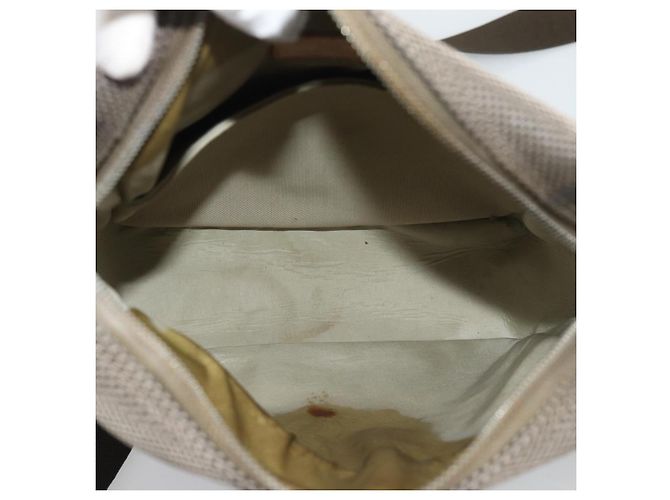 LOUIS VUITTON Borsa a tracolla Damier Geant Sitadan NM Tail M93224 LV Auth BA14091 Marrone - vista 16