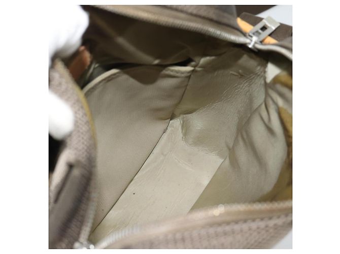 LOUIS VUITTON Borsa a tracolla Damier Geant Sitadan NM Tail M93224 LV Auth BA14091 Marrone - vista 17