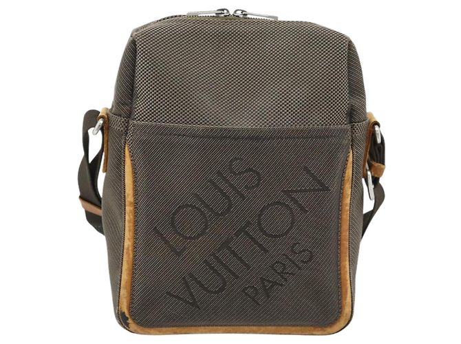 LOUIS VUITTON Borsa a tracolla Damier Geant Sitadan NM Tail M93224 LV Auth BA14091 Marrone - vista 3