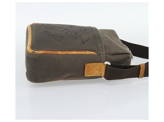 LOUIS VUITTON Borsa a tracolla Damier Geant Sitadan NM Tail M93224 LV Auth BA14091 Marrone - vista 5