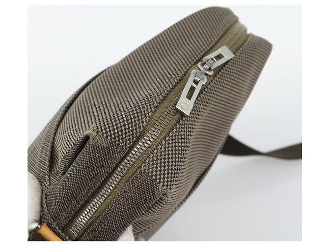 LOUIS VUITTON Borsa a tracolla Damier Geant Sitadan NM Tail M93224 LV Auth BA14091 Marrone - vista 6