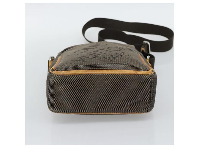 LOUIS VUITTON Borsa a tracolla Damier Geant Sitadan NM Tail M93224 LV Auth BA14091 Marrone - vista 9
