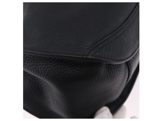Borsa a tracolla MCM in pelle nera e oro Auth BA14146A Nero D'oro - vista 12