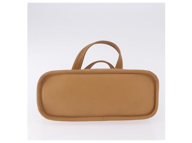 Borsa Coach in pelle marrone oro Auth 188180 D'oro - vista 10