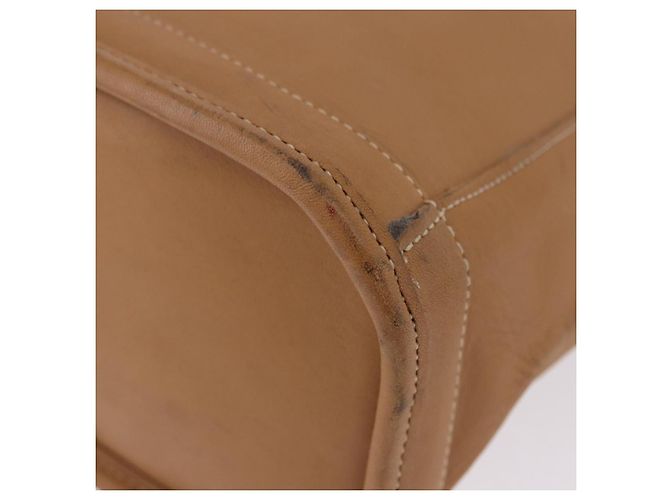 Borsa Coach in pelle marrone oro Auth 188180 D'oro - vista 12