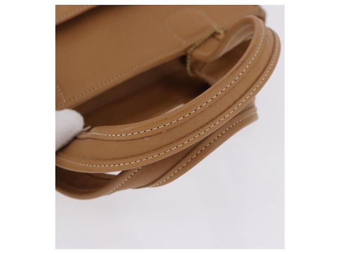 Borsa Coach in pelle marrone oro Auth 188180 D'oro - vista 8