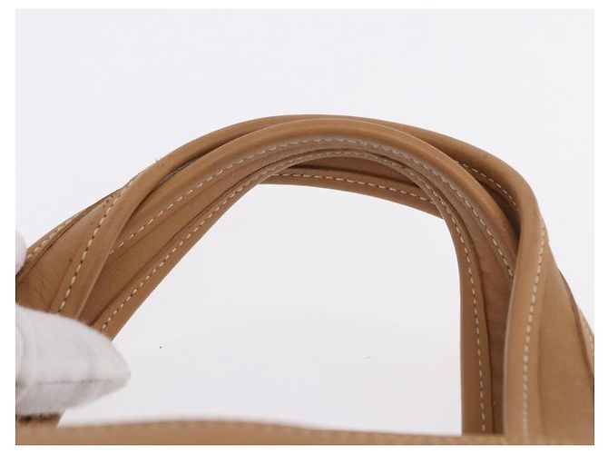 Borsa Coach in pelle marrone oro Auth 188180 D'oro - vista 9