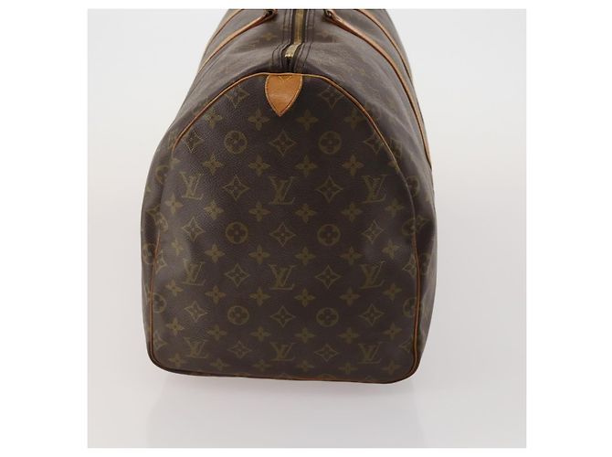 LOUIS VUITTON Monogram Keepall 55 Boston Bag M41424 LV Auth 191510 Monogramma - vista 4