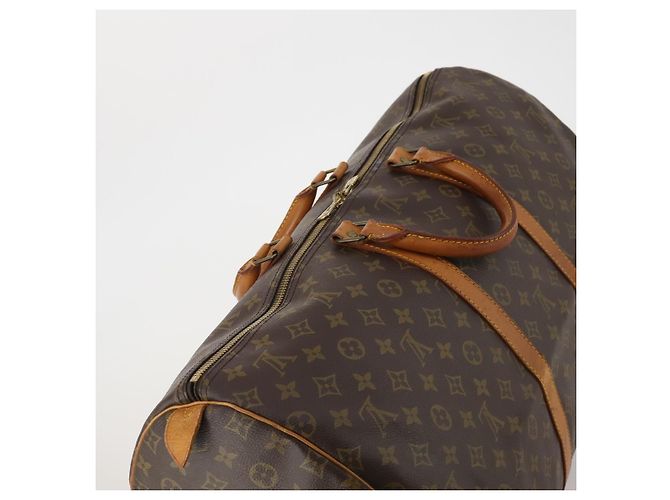 LOUIS VUITTON Monogram Keepall 55 Boston Bag M41424 LV Auth 191510 Monogramma - vista 6