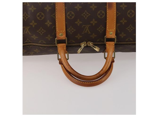 LOUIS VUITTON Monogram Keepall 55 Boston Bag M41424 LV Auth 191510 Monogramma - vista 7