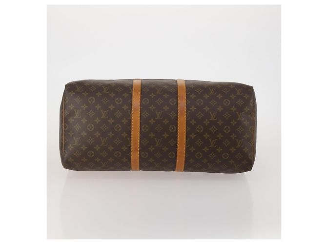 LOUIS VUITTON Monogram Keepall 55 Boston Bag M41424 LV Auth 191510 Monogramma - vista 9