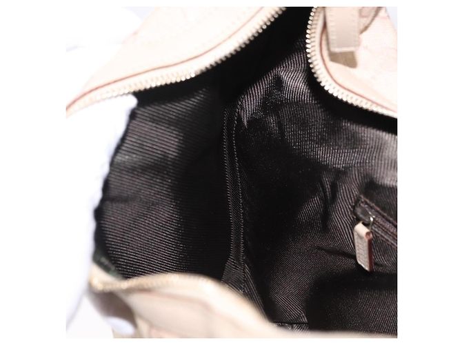 Borsa a Spalla GUCCI GG Canvas Beige Oro 73885 Auth 193546A D'oro - vista 18