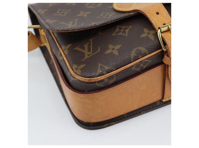LOUIS VUITTON Borsa a tracolla Monogram Cartouchiere MM M51253 LV Auth ka5435 Monogramma - vista 11