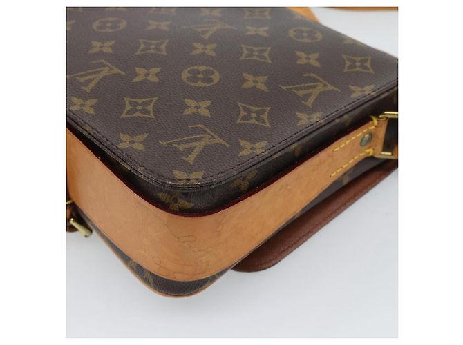 LOUIS VUITTON Borsa a tracolla Monogram Cartouchiere MM M51253 LV Auth ka5435 Monogramma - vista 12