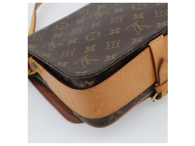 LOUIS VUITTON Borsa a tracolla Monogram Cartouchiere MM M51253 LV Auth ka5435 Monogramma - vista 13