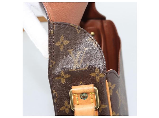LOUIS VUITTON Borsa a tracolla Monogram Cartouchiere MM M51253 LV Auth ka5435 Monogramma - vista 17