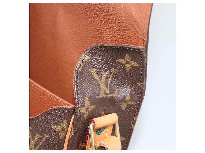 LOUIS VUITTON Borsa a tracolla Monogram Cartouchiere MM M51253 LV Auth ka5435 Monogramma - vista 18