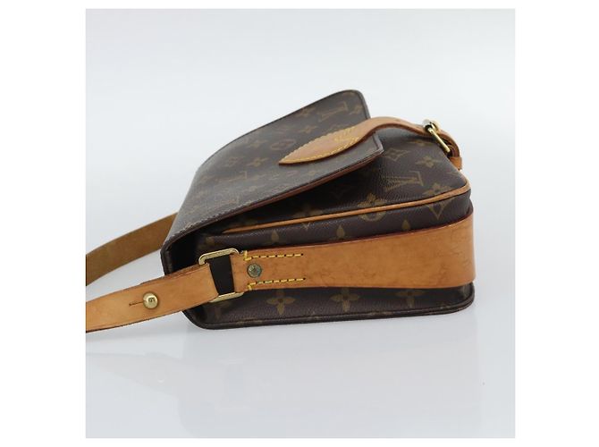 LOUIS VUITTON Borsa a tracolla Monogram Cartouchiere MM M51253 LV Auth ka5435 Monogramma - vista 4