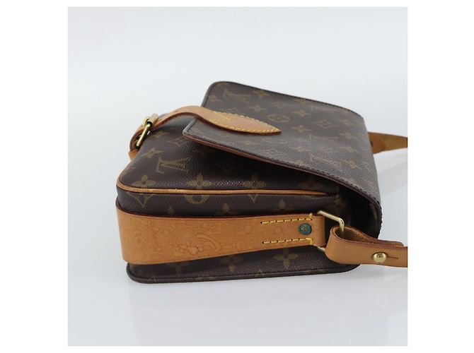 LOUIS VUITTON Borsa a tracolla Monogram Cartouchiere MM M51253 LV Auth ka5435 Monogramma - vista 5