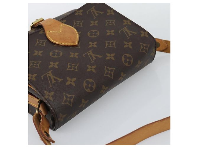 LOUIS VUITTON Borsa a tracolla Monogram Cartouchiere MM M51253 LV Auth ka5435 Monogramma - vista 6