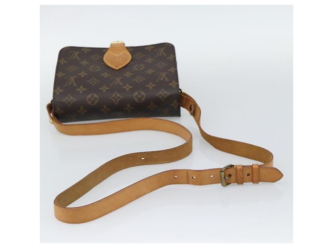 LOUIS VUITTON Borsa a tracolla Monogram Cartouchiere MM M51253 LV Auth ka5435 Monogramma - vista 7