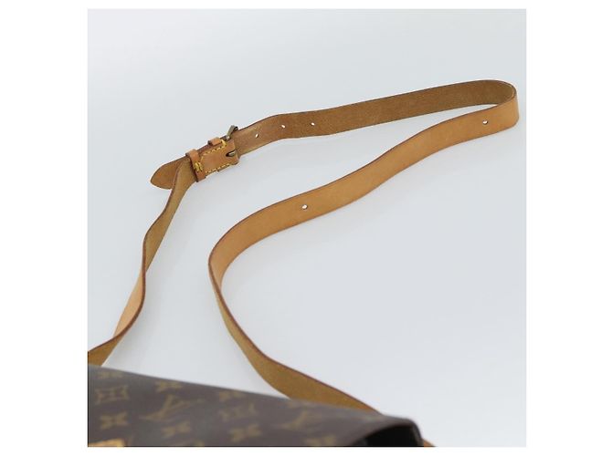 LOUIS VUITTON Borsa a tracolla Monogram Cartouchiere MM M51253 LV Auth ka5435 Monogramma - vista 8