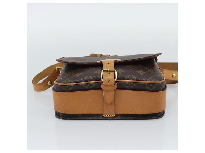LOUIS VUITTON Borsa a tracolla Monogram Cartouchiere MM M51253 LV Auth ka5435 Monogramma - vista 9