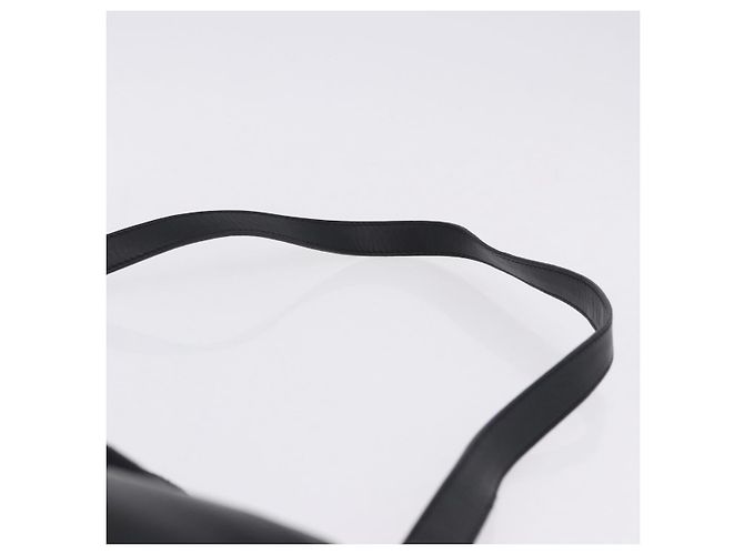 Céline Sac à main CELINE en cuir 2way Noir Doré Auth ka5384V - vue 10
