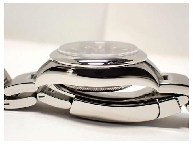 ROLEX Oyster PERPETUAL 28 nero '22 276200 Uomo Argento - vista 5
