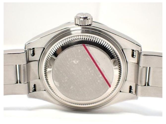 ROLEX Oyster PERPETUAL 28 nero '22 276200 Uomo Argento - vista 8