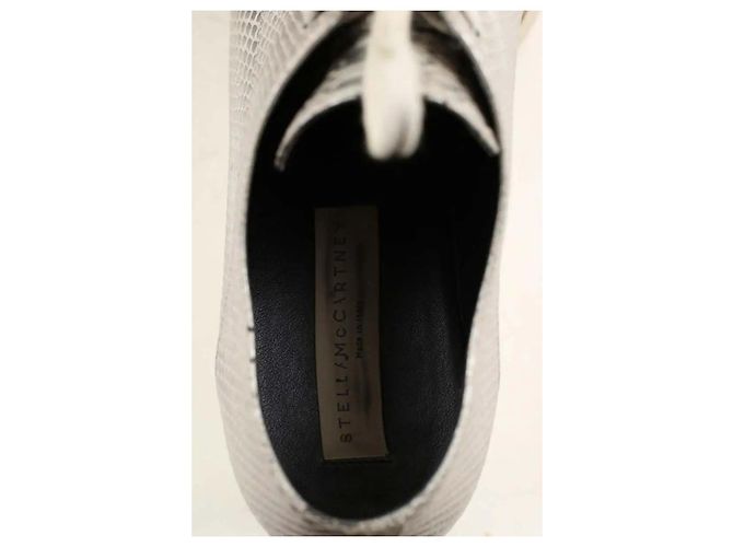 Stella Mc Cartney Mocassini Stella McCartney in pelle argentata Argento - vista 6