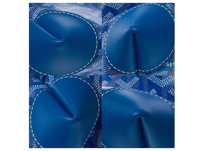 Boeing Borsa GOYARD in Toile Blu - 103762 - vista 11