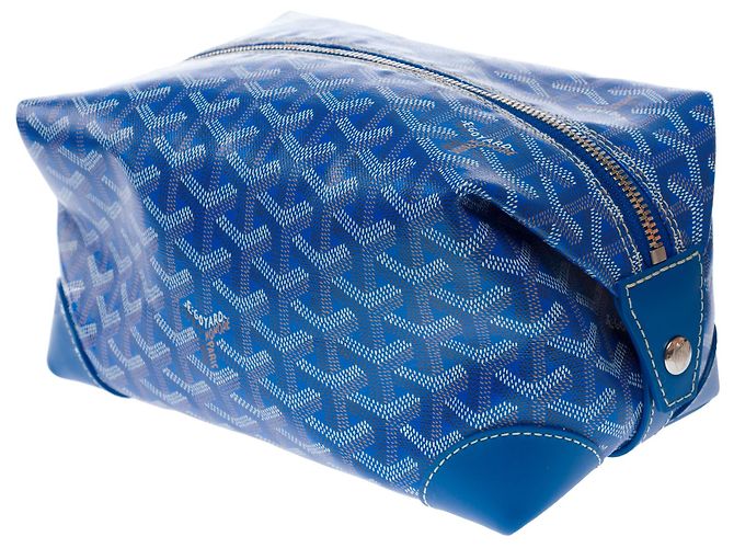 Boeing Borsa GOYARD in Toile Blu - 103762 - vista 5