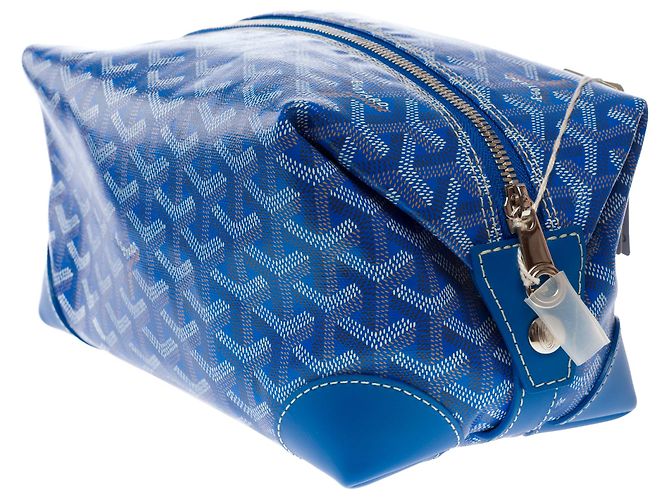 Boeing Borsa GOYARD in Toile Blu - 103762 - vista 6