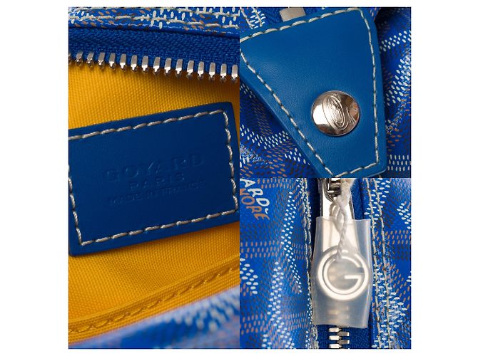 Boeing Borsa GOYARD in Toile Blu - 103762 - vista 7