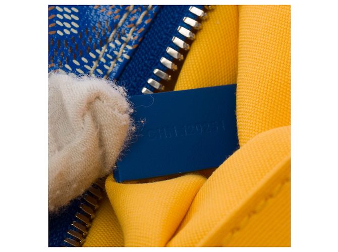 Boeing Borsa GOYARD in Toile Blu - 103762 - vista 8