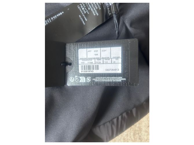 Chaqueta acolchada sin mangas Balenciaga Negro - vista 6