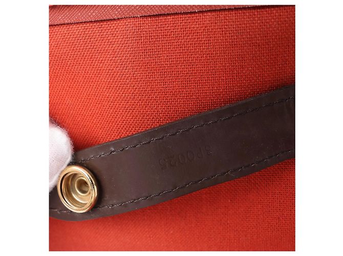 Borsa da viaggio Louis Vuitton Pegase 60 Damier Ebene marrone N23255 - vista 12