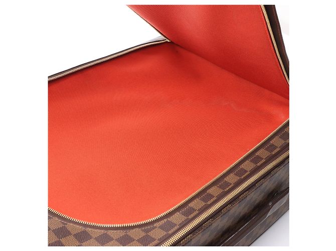 Borsa da viaggio Louis Vuitton Pegase 60 Damier Ebene marrone N23255 - vista 16