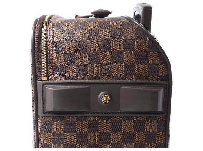 Borsa da viaggio Louis Vuitton Pegase 60 Damier Ebene marrone N23255 - vista 4