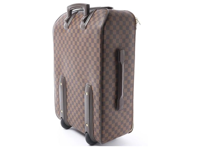 Borsa da viaggio Louis Vuitton Pegase 60 Damier Ebene marrone N23255 - vista 5