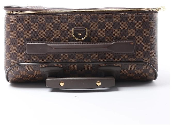 Borsa da viaggio Louis Vuitton Pegase 60 Damier Ebene marrone N23255 - vista 7