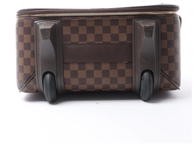 Borsa da viaggio Louis Vuitton Pegase 60 Damier Ebene marrone N23255 - vista 8