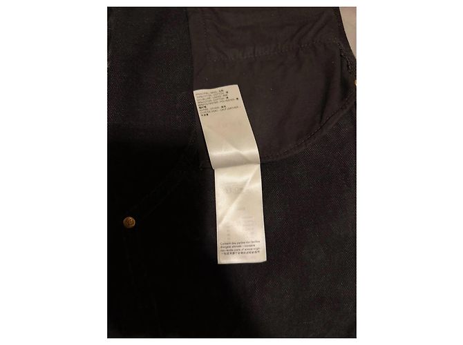 Pantaloni Louis Vuitton Monogram Denim Nero - vista 10