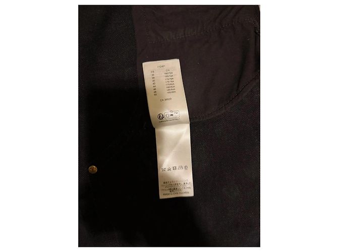 Pantaloni Louis Vuitton Monogram Denim Nero - vista 11