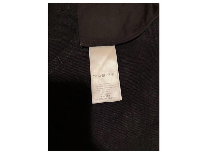 Pantaloni Louis Vuitton Monogram Denim Nero - vista 9