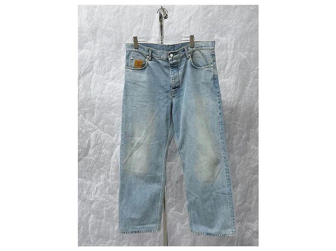 Jean Louis Vuitton en denim azul - vista 2